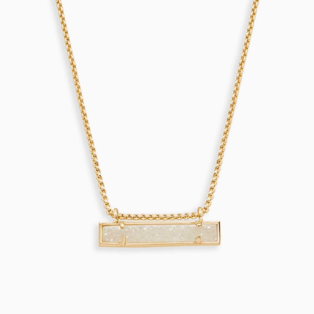 New! Kendra Scott Leanor Bar Pendant Necklace